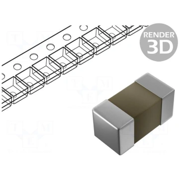 Capacitor: ceramic | MLCC | 1uF | 50VDC | ±10% | S