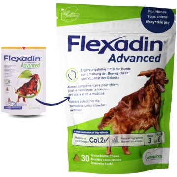 VETOQUINOL Flexadin Advanced 30 kąsków uniwersalny