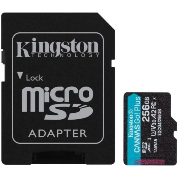 Kingston Canvas Go! Plus 256 microSD Flash memory 