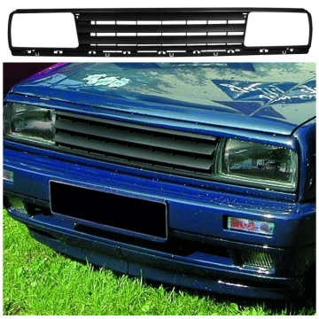 Black Badgeless Front Grill for VW Jetta II MTUNIN