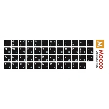 Mocco Mocco Keyboard Sticks ENG / RU With Laminate