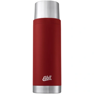 Esbit Sculptor Vacuum Flask 1 l Burgundy Termoss