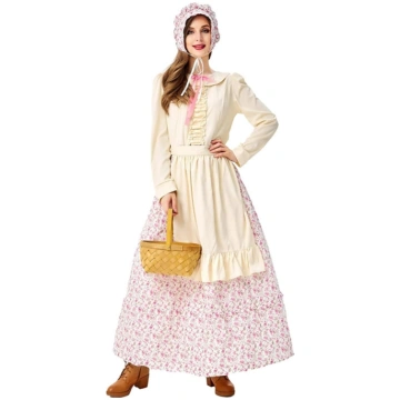 Ģeneric Colonial Peasant Dress Ladies Viktorijas l