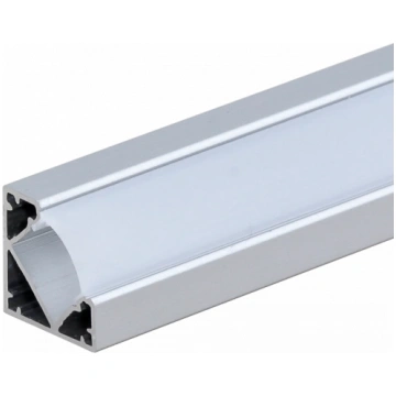 Stūra alumīnija profils LED lentēm 18mm 1 metrs 51