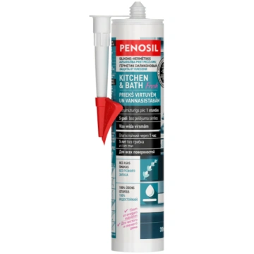Silikona hermētiķis PENOSIL Kitchen&Bath Fresh bal