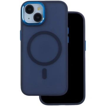 Frozen Mag case for iPhone 16 Pro Max 6,9" navy bl