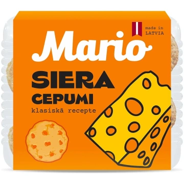 Cepumi Mario Cheese Cookies 250 g — sāļie cepumi a
