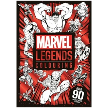 Marvel Legends Colouring Bookshop