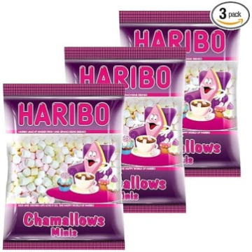 Haribo Chamallows Minis 3 maisiņu komplekts ar put
