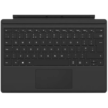 „Microsoft Surface Pro“ tastatūras vāciņš ar pilds