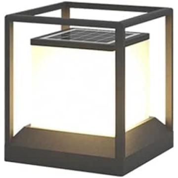 Solar-Säulenleuchte for den Außenbereich, wasserdi