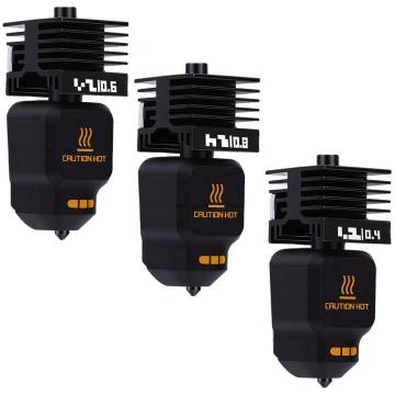 3Pcs Hotend Kit Replacement for Bambu Lab P2S H2D 
