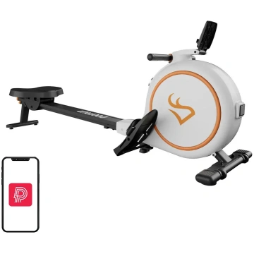 Deer Run RW600 Magnetic Rowing Machine (White)