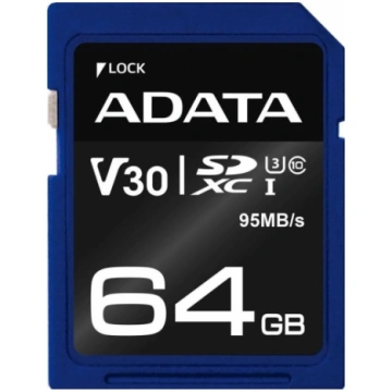 A-data ADATA Premier Pro SDXC UHS-I U3 64GB (Video