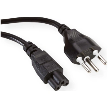 Value Notebook Power Cable, (T12/C5), 3pole (Swiss