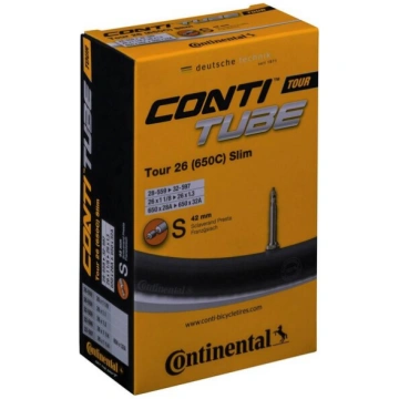 Velosipēdu kamera 26" Continental Tour, melna