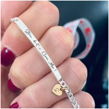 Bracciale STAI DINT'O CORE MIO - D