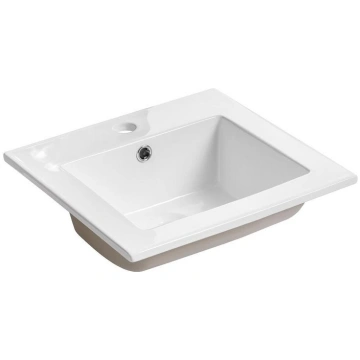 Keramikas mēbeļu izlietne 40 cm CFP 9048, balta Co