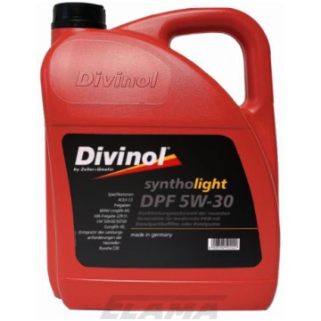 Eļļa 5W30 Divinol Syntholight DPF 5W-30 5L