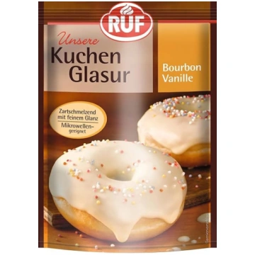 RUF Cake Icing Bourbon Vanilla, 100 g, mikroviļņu 
