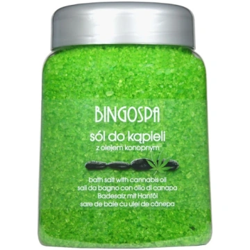 BINGO SPA_Hemp Oil Bath Salt 850g BingoSpa