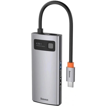 USB Hub sadalītājs 4 in 1, USB-C līdz USB 3.0 + US