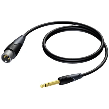XLR MALE 6,3 MM JACK MALE STEREO 3 M | 1KPCL070 | 