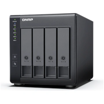 QNAP | 4-Bay | TR-004 | Up to 4 HDD/SSD Hot-Swap |