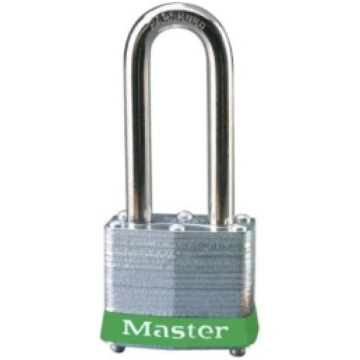3MKLHGRN | Laminated Steel padlock - Master Keyed 