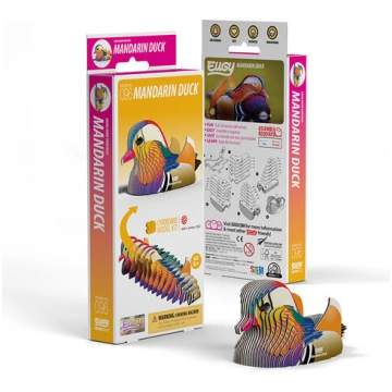 Mandarīnu pīle Eugy 3D Eco Puzzle - Eugy