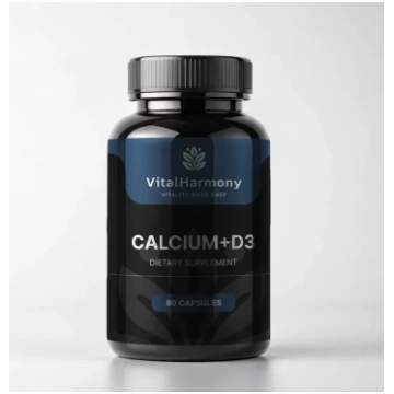 VitalHarmony Kalcijs + D3 - 90 kapsulas MatrixSoft