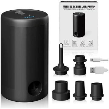 MOCOBO Mini gaisa sūknis, pārnēsājams uzlādējams p