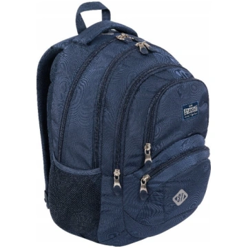 Skolas mugursoma St. Right Vintage BP-05, zila krā