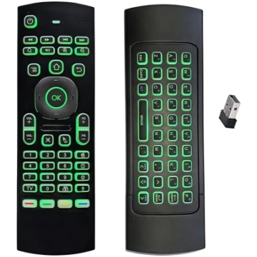 MX3 2.4G mini bezvadu tastatūra Mini tastatūra Min