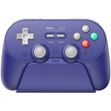 8Bitdo - Pro 3 Bluetooth Gamepad - Purple RET00856