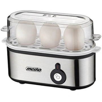 Mesko MS 4485 egg cooker 3 egg(s) 210 W Black Silv