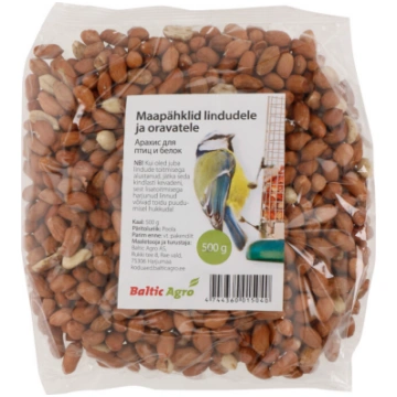Zemesrieksti putniem/vāverēm BALTIC AGRO 500g