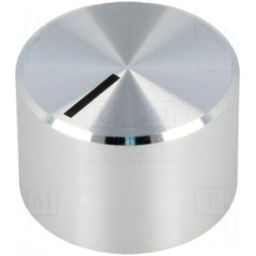 Knob | with pointer | aluminium,plastic | Øshaft: 