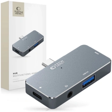 TECH-PROTECT HUB V6 4in1 USB-C - USB-A 3.0 | USB-C