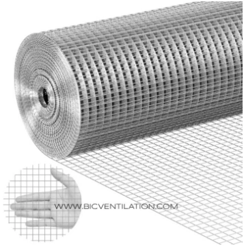Metināts siets 19×19 mm, cinkots, Ø1.45 mm, 1.0×25