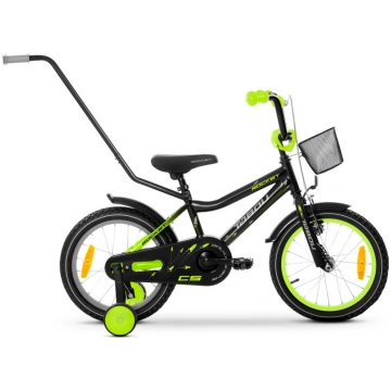 Bērnu velosipēds Tabou Rocket CS Alu 14, melns/lai