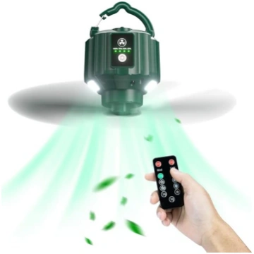 Qoosea ventilators USB kempinga ventilators telts