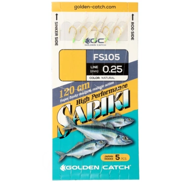 Renģu, salaku sistēma Golden Catch Aji Sabiki FS10