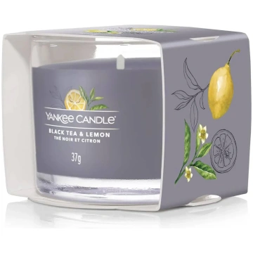 YANKEE CANDLE Candela Votiva Black Tea E Lemon - 1