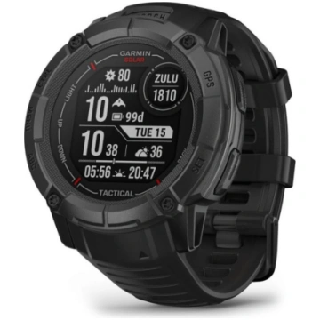 Garmin Instinct 2X Solar Tactical Edition melns pu