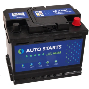 AUTO STARTS HIGH ENERGY AGM 12V 60Ah, 640A (EN) 24