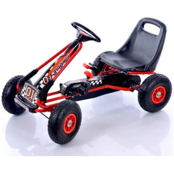 Velokarts (Velomobilis) Go-Kart A-15 sarkans (3-8 