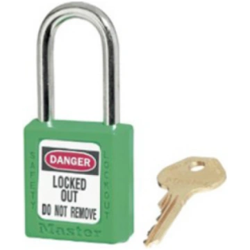 410MKGRN | Zenex Padlock - Keyed different and Mas