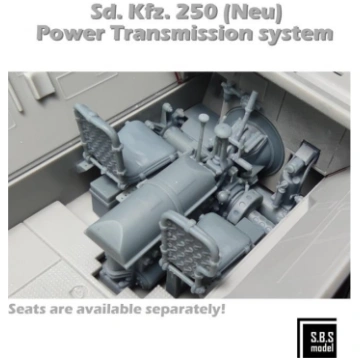 Sd.Kfz.250 (Neu) Power Transmission System SBS Mod