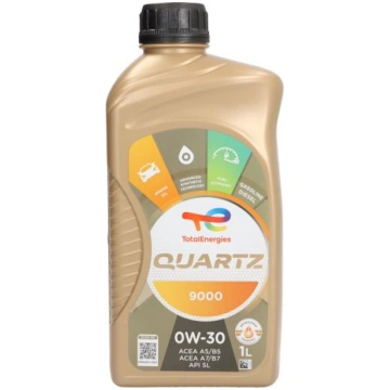Motoreļļa TOTAL QUARTZ 9000 0W-30 1L TOTALENERGIES